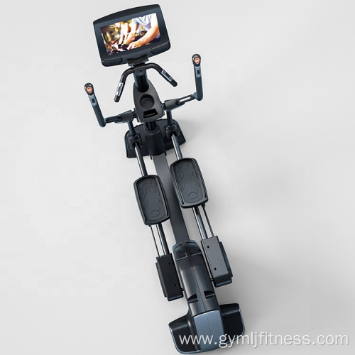 Elliptical bike heart rate magnetic elliptical cross trainer